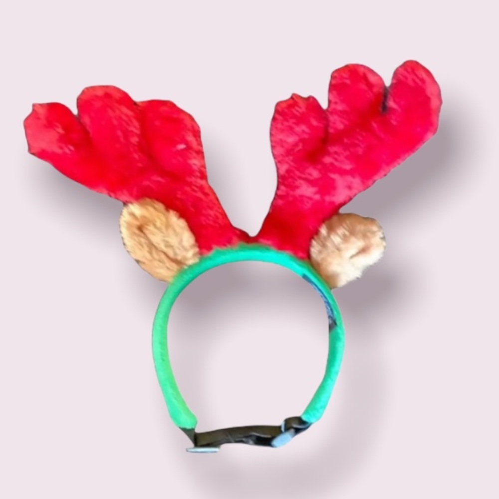 Faux Fur Doggie Reindeer Ears